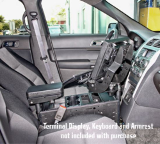 RAM® Tough-Box™ Complete Console for '13 Ford Police Interceptor Utility