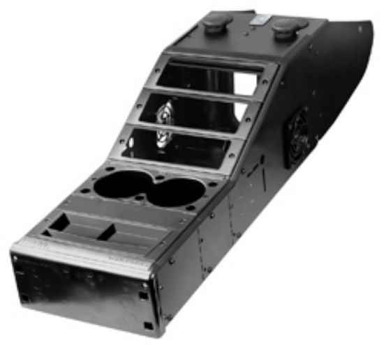 RAM® Tough-Box™ Angled Console with Dodge Charger (Police) Fairing