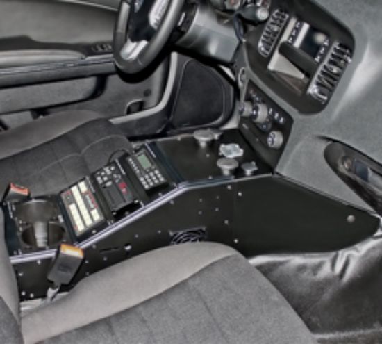 RAM® Tough-Box™ Angled Console with Dodge Charger (Police) Fairing
