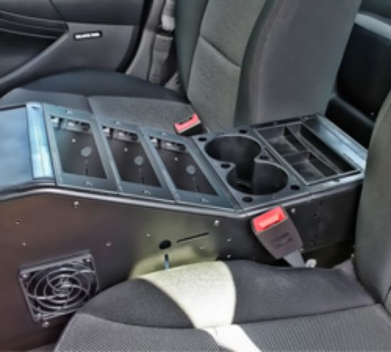 RAM® Tough-Box™ Angled Console with Ford Police Interceptor Back Fairing