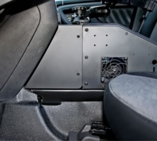 RAM® Tough-Box™ Angled Console with Ford Police Interceptor Back Fairing