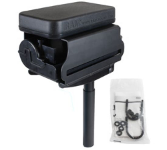 RAM® Tough-Box™ Console Armrest with Pentax PocketJet® Cradle