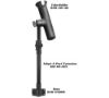 RAM® Adapt-A-Post™ 15" Extension Pole
