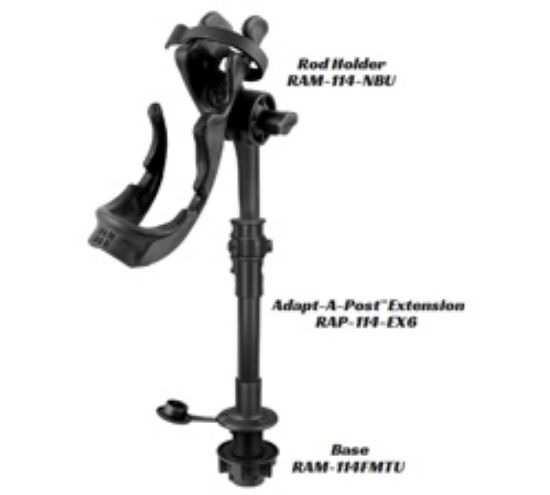 RAM® Adapt-A-Post™ 9" Extension Pole