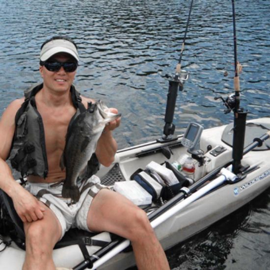 RAM® Tube™ Rod Holder with Round Plate