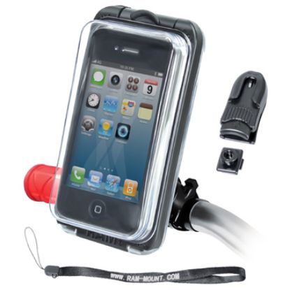 RAM® Aqua Box® Pro 10 Case with RAM® EZ-On/Off™ Bicycle Mount