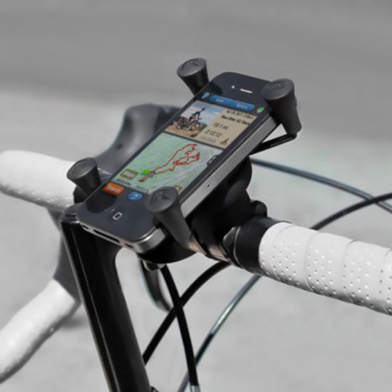 RAM® X-Grip® Phone Mount with RAM® EZ-On/Off™ Bicycle Base