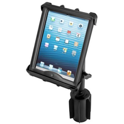 RAM® Tab-Tite™ Tablet Holder with RAM-A-CAN™ II Cup Holder Mount