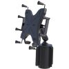 RAM® X-Grip® with RAM-A-CAN™ II Cup Holder Mount for 12" Tablets