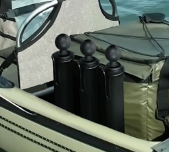 RAM® Ball Base with Flush Tube Wedge Adapter