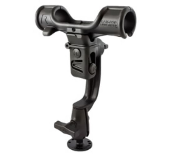 RAM® Light-Speed™ Fishing Rod Holder with Socket Arm and Saltwater Base