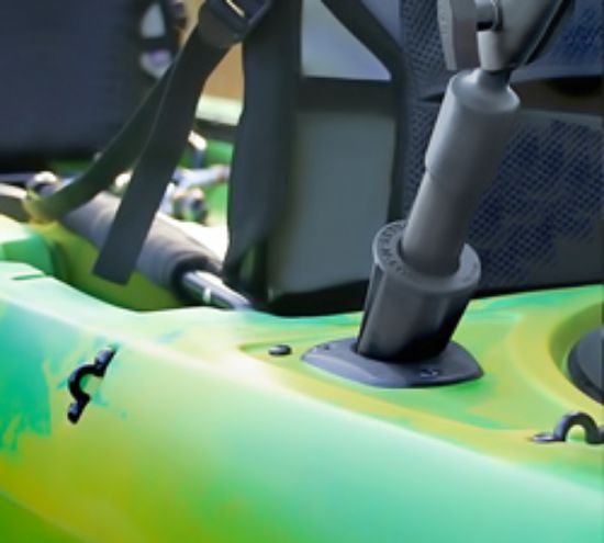 RAM® Press-N-Lock™ Ball Base with 12" Long Tube