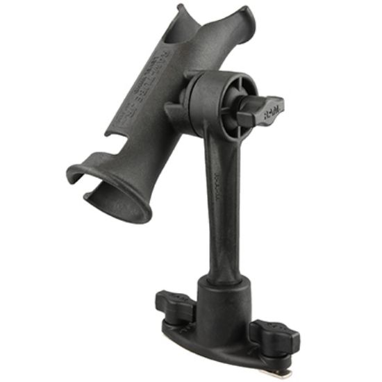 RAM® Tube Jr.™ Rod Holder with Dual T-Bolt Track Base
