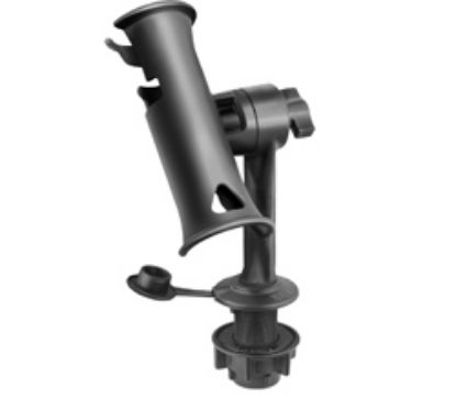 RAM® Tube Jr. ™ Rod Holder with Round Flush Base