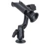 RAM® Tube Jr.™ Rod Holder with Revolution Arm and Drill-Down Base