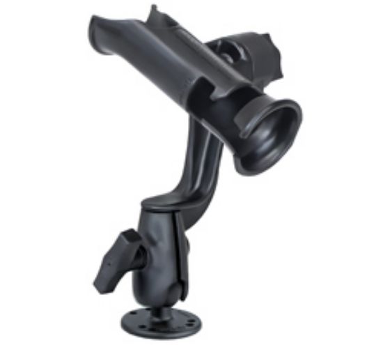 RAM® Tube Jr.™ Rod Holder with Revolution Arm and Drill-Down Base