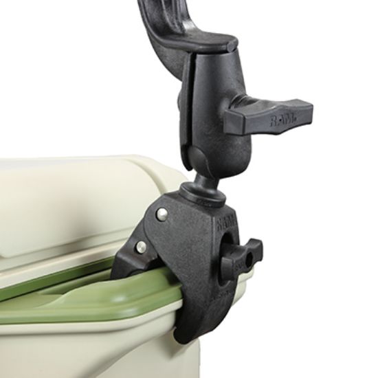 RAM® Tube Jr.™ Rod Holder with Revolution Arm and RAM® Tough-Claw™ Base