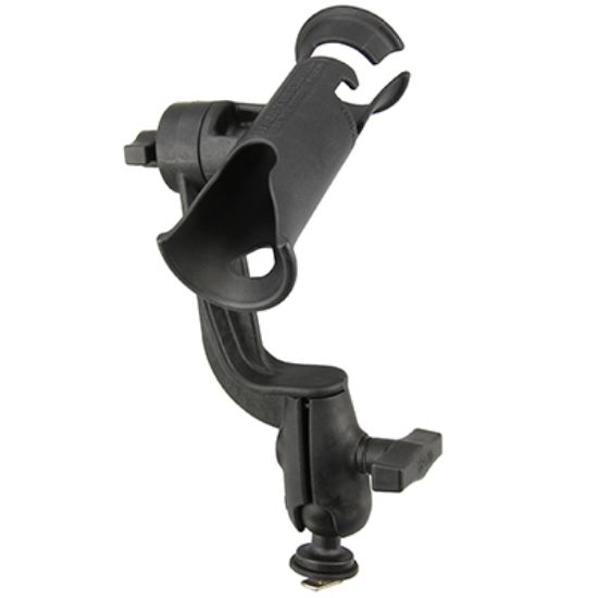 RAM® Tube Jr.™ Rod Holder with Revolution RAM® Track Ball™ Base