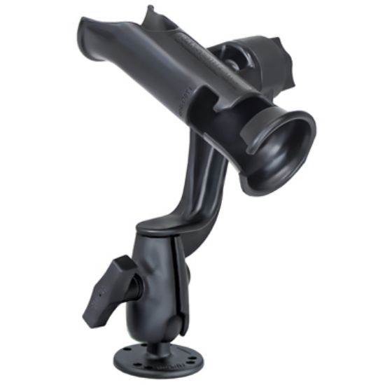 RAM® Tube Jr.™ Rod Holder with Revolution Arm and Drill-Down Base