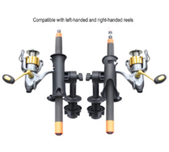 RAM® Tube Jr.™ Rod Holder with Round Flush Base