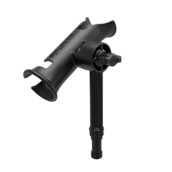 RAM® Tube Jr.™ Rod Holder with 6" Spline Post