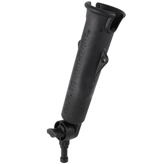 RAM® Tough-Tube™ Rod Holder with 3" Ratchet Spline Post Arm