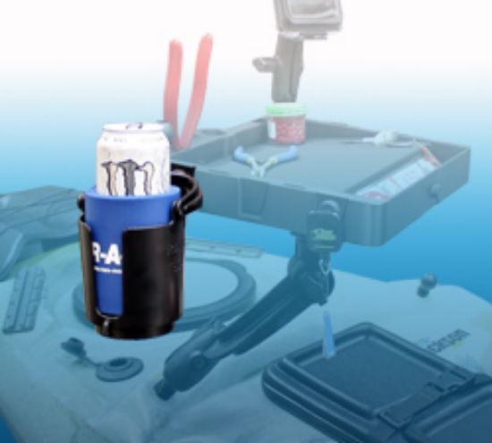 RAM® Level Cup™ Drink Holder for RAM® Stack-N-Stow™ Bait Board