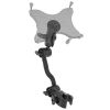 RAM® Tough-Claw™ with Ratchet Extension Arm and Double Ball Mount