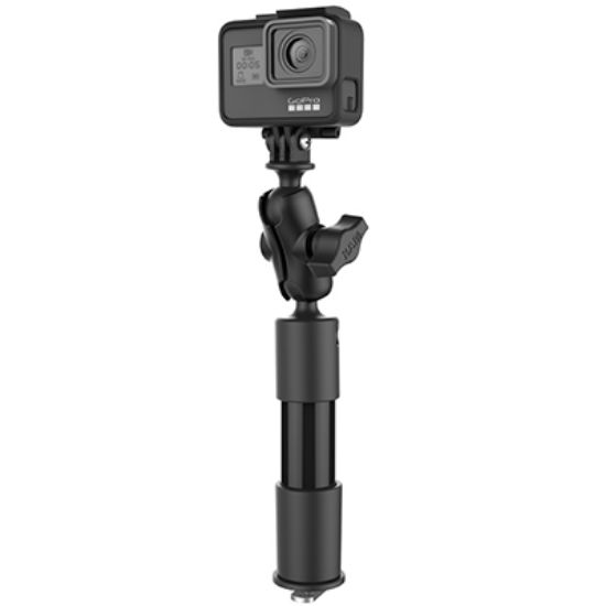 RAM® Tough-Pole™ 9" Action Camera Track Mount