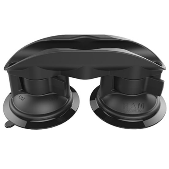 RAM® Tough-Clip™ Paddle Cradle with Double RAM® Twist-Lock™ Suction Cup