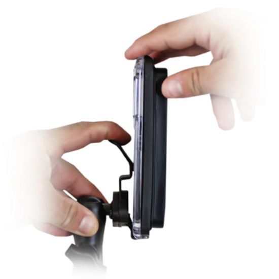 RAM® Aqua Box® Pro 20 with Composite Double Ball Diamond Plate Mount