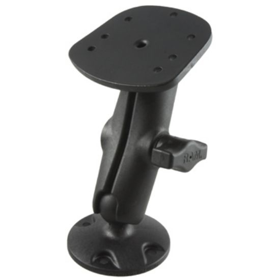 RAM® Composite Double Ball Mount for Humminbird Piranha + More