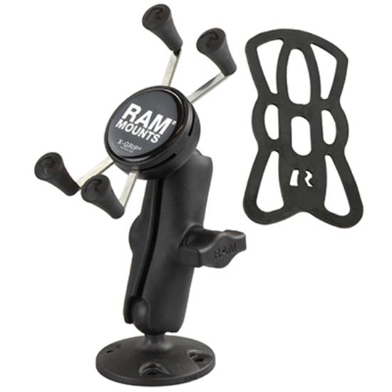 RAM® X-Grip® High-Strength Composite Phone Mount with Drill-Down Base