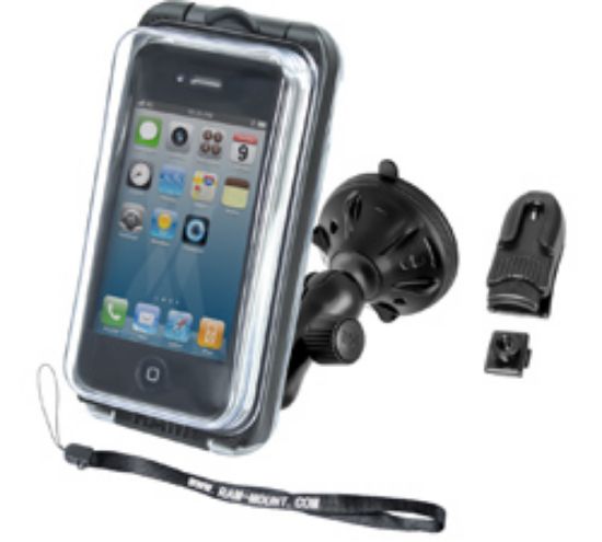 RAM® Aqua Box® Pro 10 with RAM® Twist-Lock™ Low Profile Suction Mount