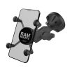 RAM® X-Grip® Phone Mount with RAM® Twist-Lock™ Low Profile Suction Base