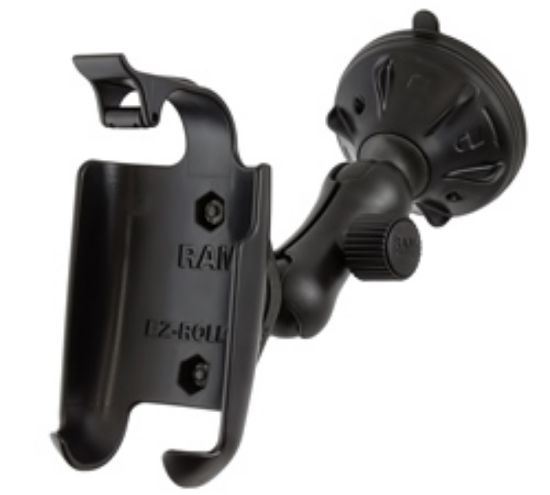 RAM® Twist-Lock™ Low Profile Suction Mount for Garmin Oregon + More