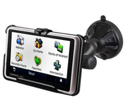 RAM® Twist-Lock™ Low Profile Suction Mount for Garmin nuvi 1300 + More