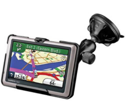 RAM® Twist-Lock™ Low Profile Suction Mount for Garmin nuvi 1440 + More
