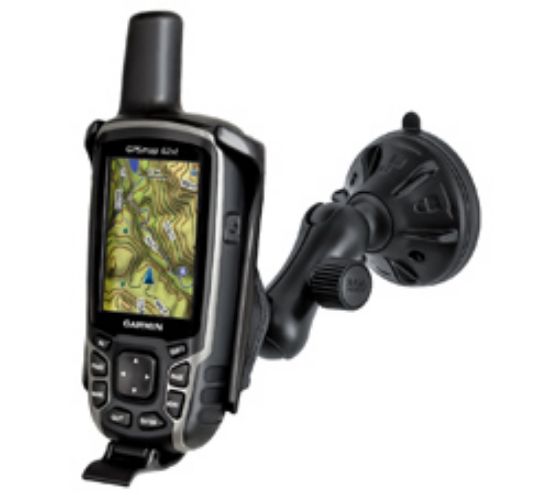 RAM® Twist-Lock™ Low Profile Suction Mount for Garmin Astro 320 + More