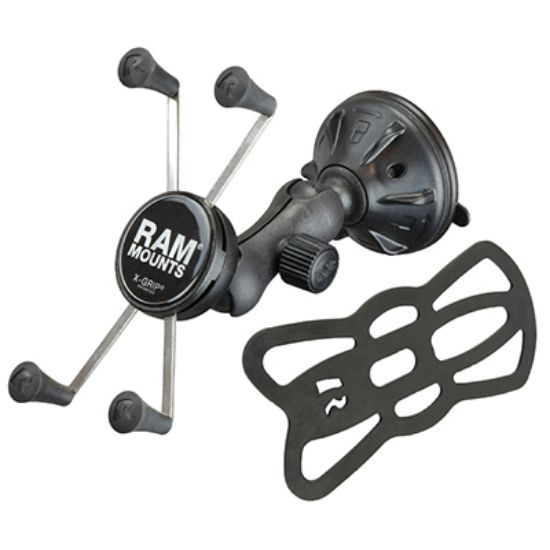 RAM® X-Grip® Large Phone Mount with Low Profile Suction Base