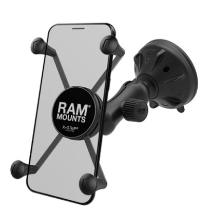 RAM® X-Grip® Large Phone Mount with Low Profile Suction Base