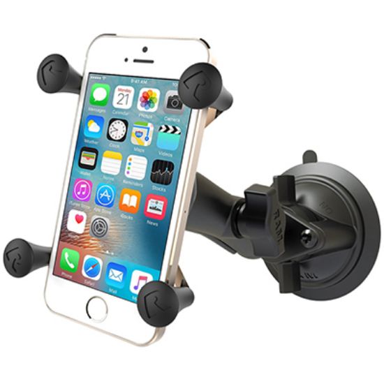 RAM® X-Grip® Phone Mount with Twist-Lock™ Suction Cup Base