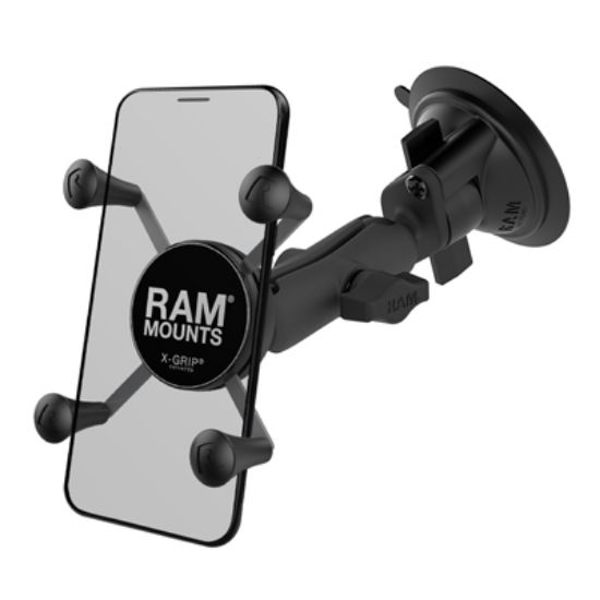 RAM® X-Grip® Phone Mount with Twist-Lock™ Suction Cup Base
