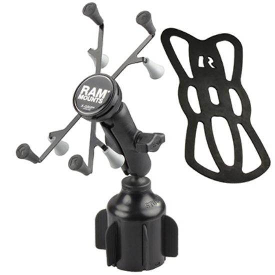 RAM® X-Grip® for 7"-8" Tablets with RAM® Stubby™ Cup Holder Base