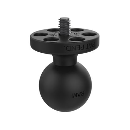 RAM® Ball Adapter with 1/4"-20 Threaded Stud for Action Cameras
