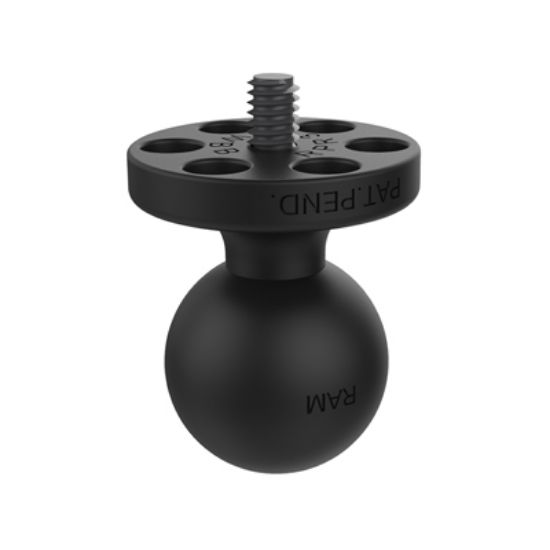 RAM® Ball Adapter with 1/4"-20 Threaded Stud for Action Cameras