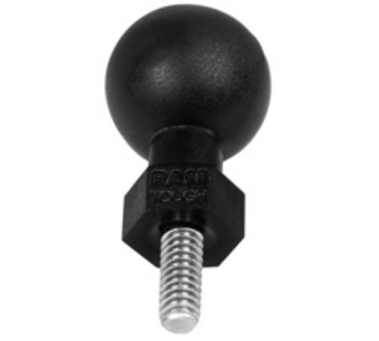 RAM® Tough-Ball™ with 1/4"-28 x .25" Threaded Stud