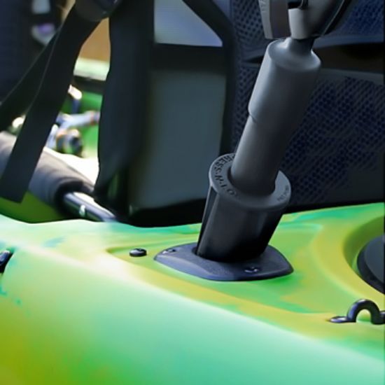 RAM® Press-N-Lock™ Ball Base with 12" Long Tube