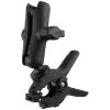 RAM® Tough-Clamp™ Small Base with Double Socket Arm