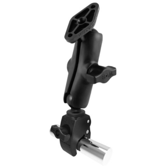 RAM® Tough-Claw™ Small Clamp Mount with Diamond Plate